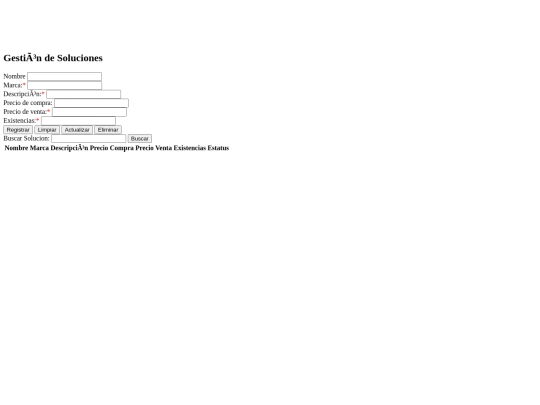 modules/ModuloSoluciones/Vista_Soluciones screenshot