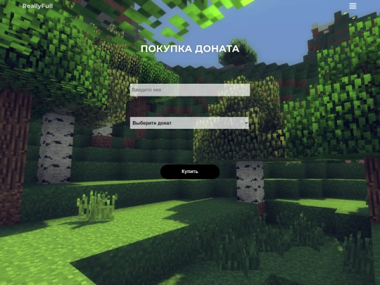 donate screenshot