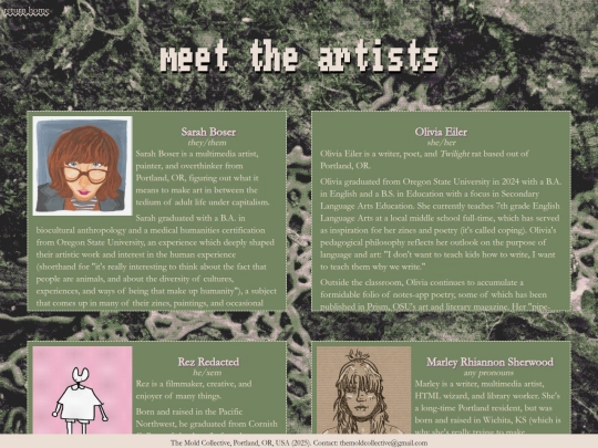 artists screenshot