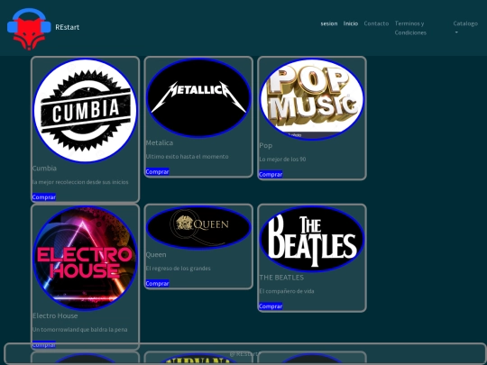 Catalogo screenshot