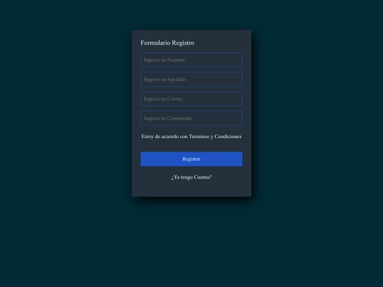 registro screenshot