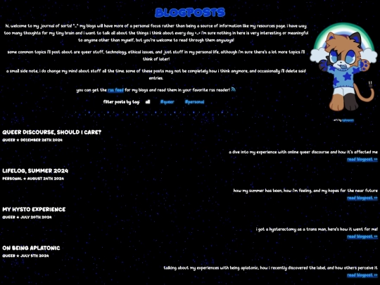 blog screenshot