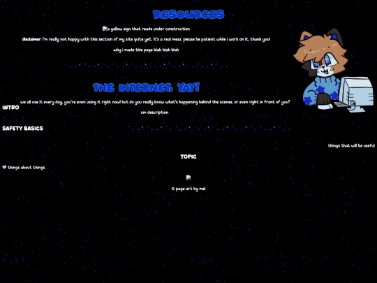 resources screenshot