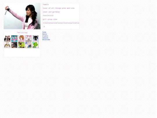 info screenshot