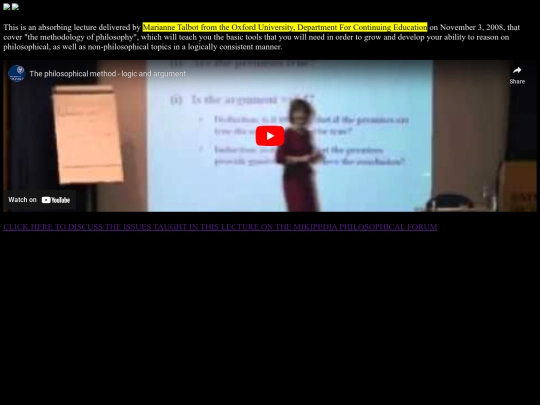philosophy/philosophicalmethod screenshot