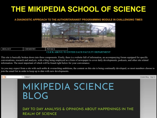 science/sciencehome screenshot
