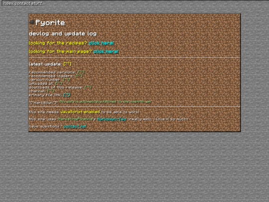pyorite/devlog screenshot