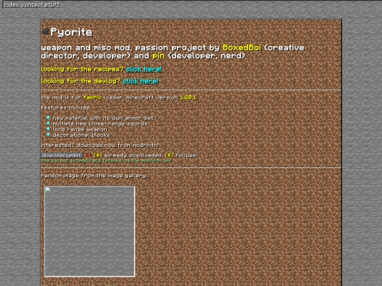 pyorite screenshot