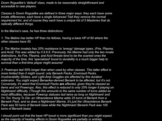 Analyses/DoomRL/Marine screenshot