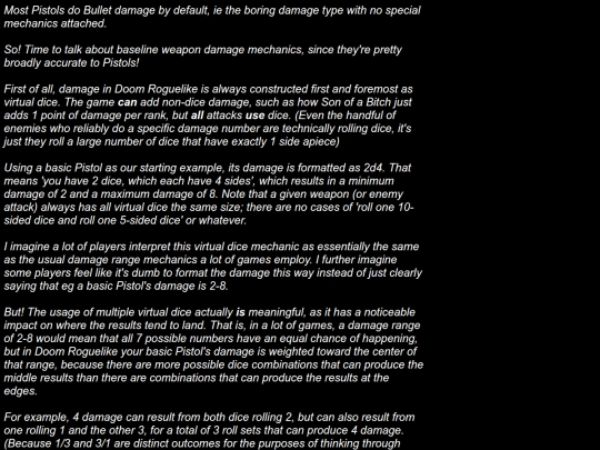 Analyses/DoomRL/Pistols screenshot