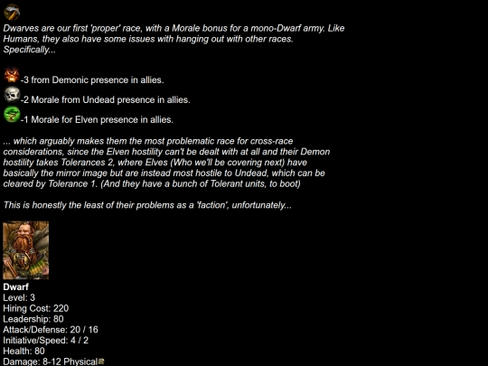Analyses/King'sBounty/TheLegend/Dwarves screenshot