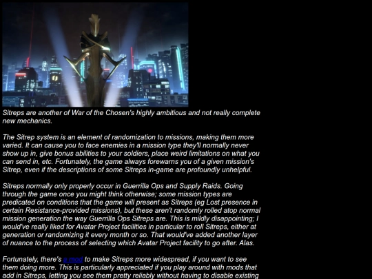 Analyses/XCOM2/Sitreps screenshot