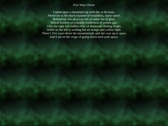 collected short poems/5ways screenshot