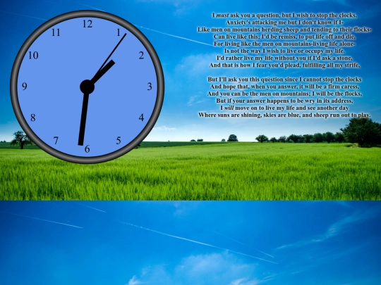 collected short poems/clocks screenshot