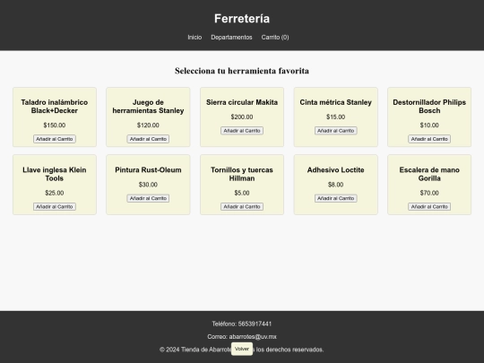 ferreteria screenshot
