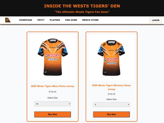 merch-store screenshot