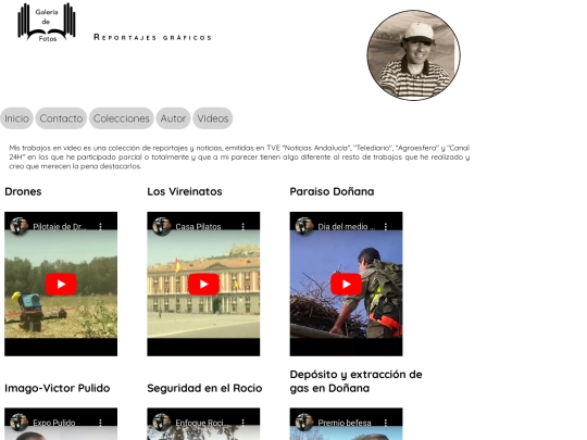 responsive.html/trabajos-video screenshot