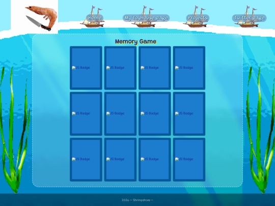 Memmorygame screenshot