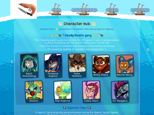 characterhub screenshot