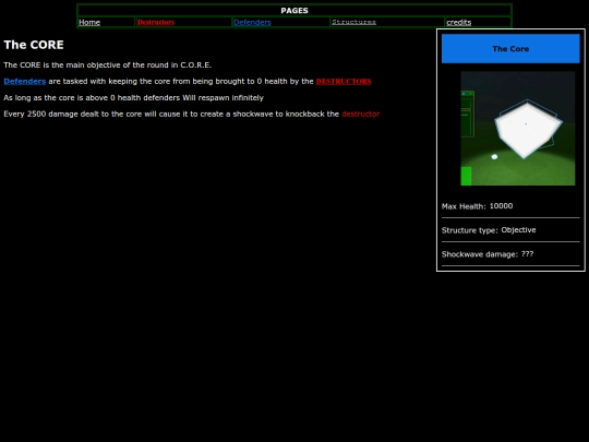 The_core screenshot