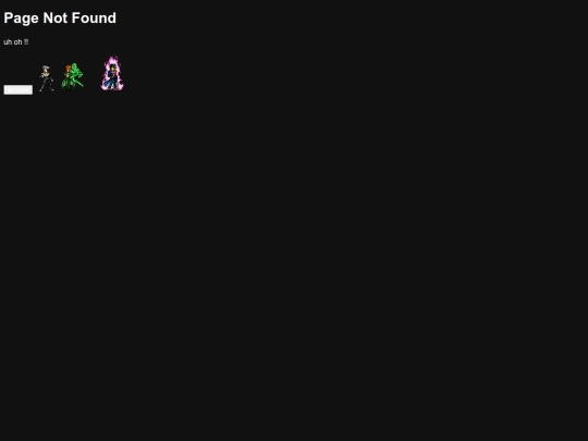 not_found screenshot