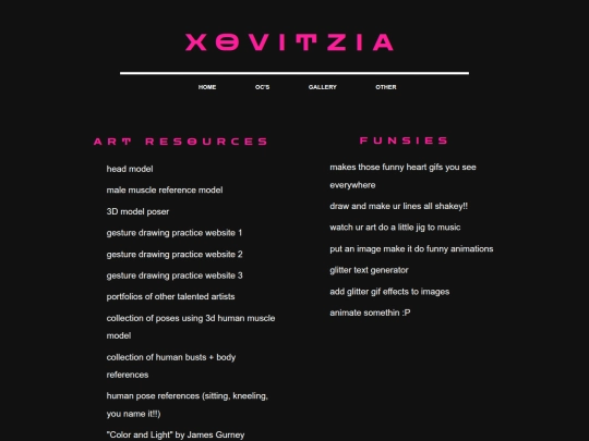 pages/links screenshot