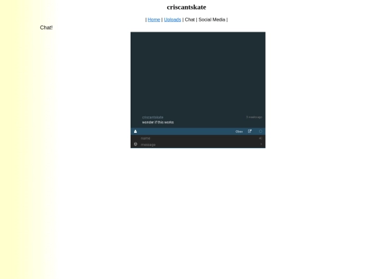 chat screenshot