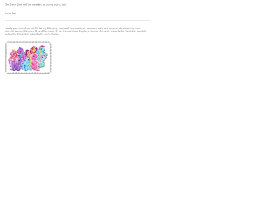 aboutme screenshot
