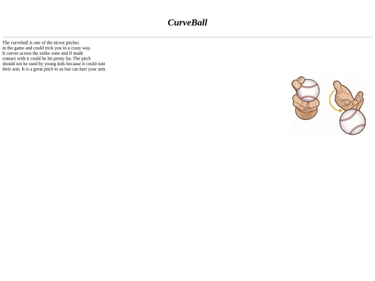 CurveBall screenshot