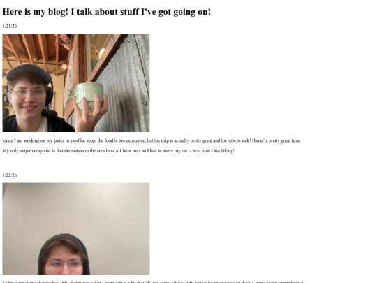 blog screenshot