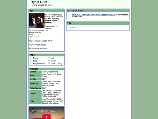 blog screenshot