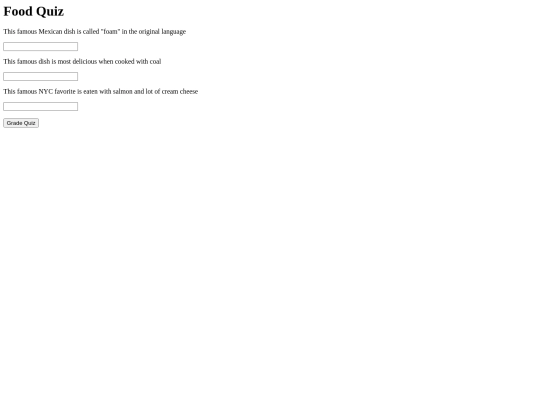 quiz screenshot