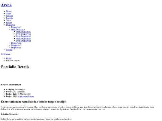 ZenVold/portfolio-details screenshot