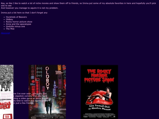Gather my 8 pages/MovieRecommends screenshot