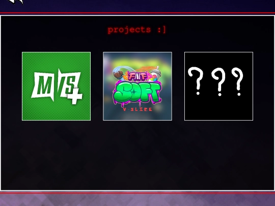 projects screenshot