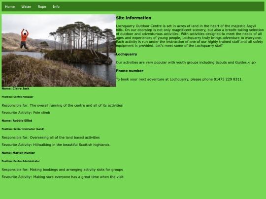 html/About screenshot