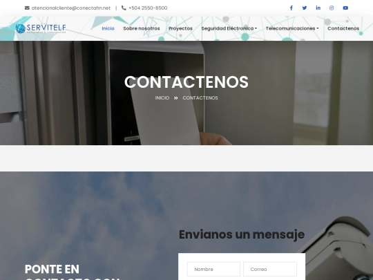 servitelf/contact screenshot