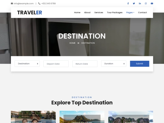 servitelf/destination screenshot
