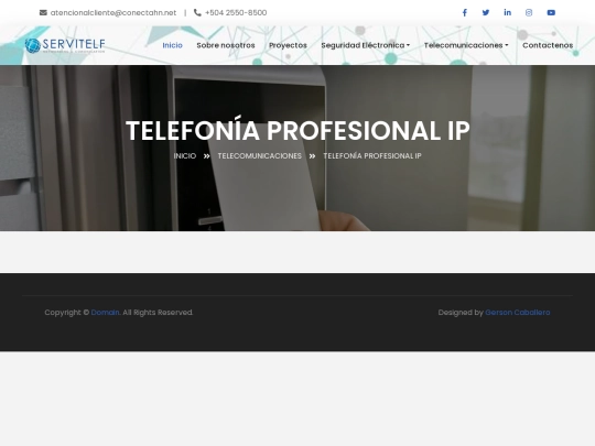 servitelf/professionalTel screenshot