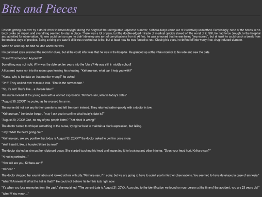 Bits and Pieces - Kirihara Akaya screenshot
