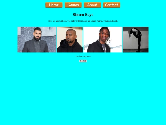 finalproject/simonsays screenshot