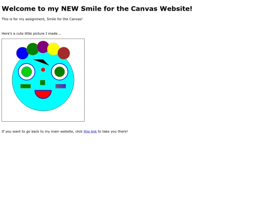 smileforthecanvas screenshot