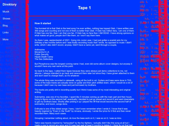 blog2tape1 screenshot