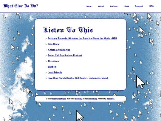 links/listen screenshot