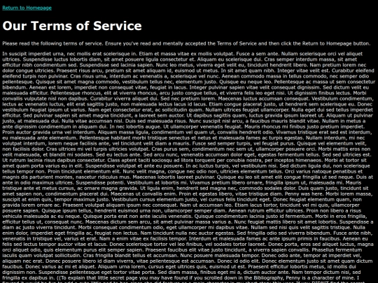 TOS screenshot