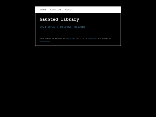 archive screenshot