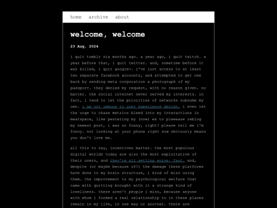 posts/2024-08-23-welcome,-welcome screenshot