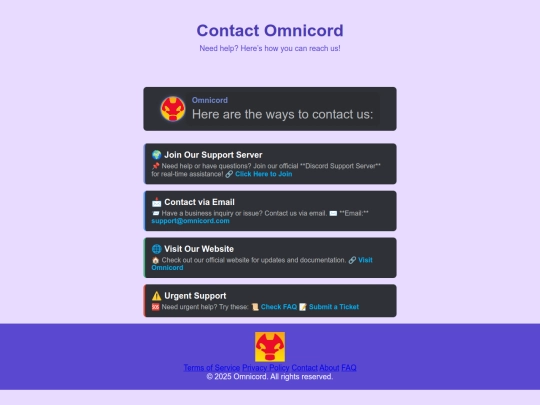 contact screenshot