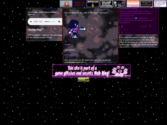 info screenshot