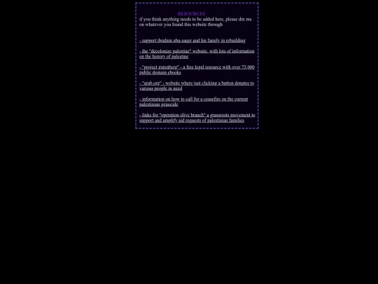 resources screenshot